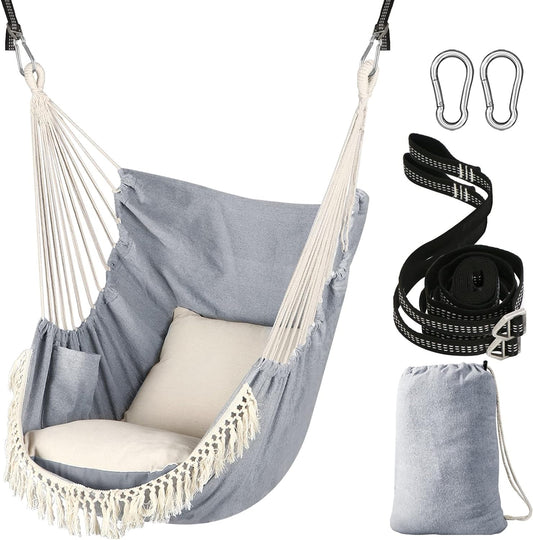 Hammock Chair Hanging Swing - OmniOasis Finds